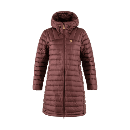 FJALLRAVEN WOMEN'S SNOW FLAKE PARKA - PORT - FRONT