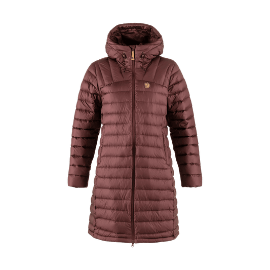 FJALLRAVEN WOMEN'S SNOW FLAKE PARKA - PORT - FRONT