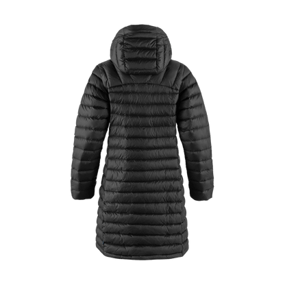 FJALLRAVEN WOMEN'S SNOW FLAKE PARKA - BLACK - BACK