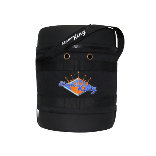 FLAME KING GAS TANK HAULER 3LB BLACK