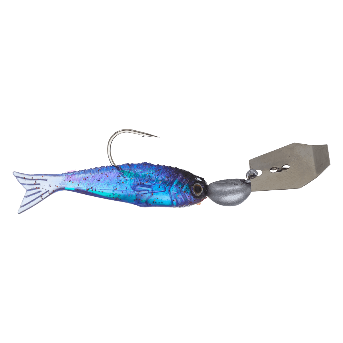 Z-Man ChatterBait Flashback Mini - Silver/Blue