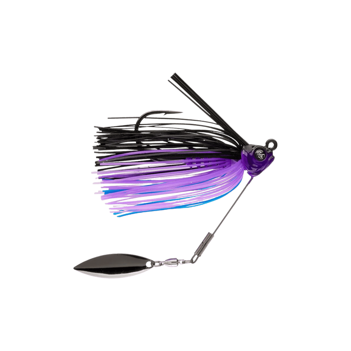 GOOGAN BAITS FLASH HERO - 1/2 OZ BLK BLU PURPLE