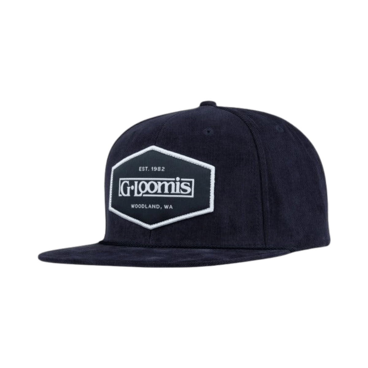 G. LOOMIS GLM ROPE FLATBILL CAP - NAVY