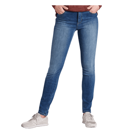 KUHL WOMEN'S 9" KONTOUR FLEX DENIM SKINNY - VINTAGE BLUE