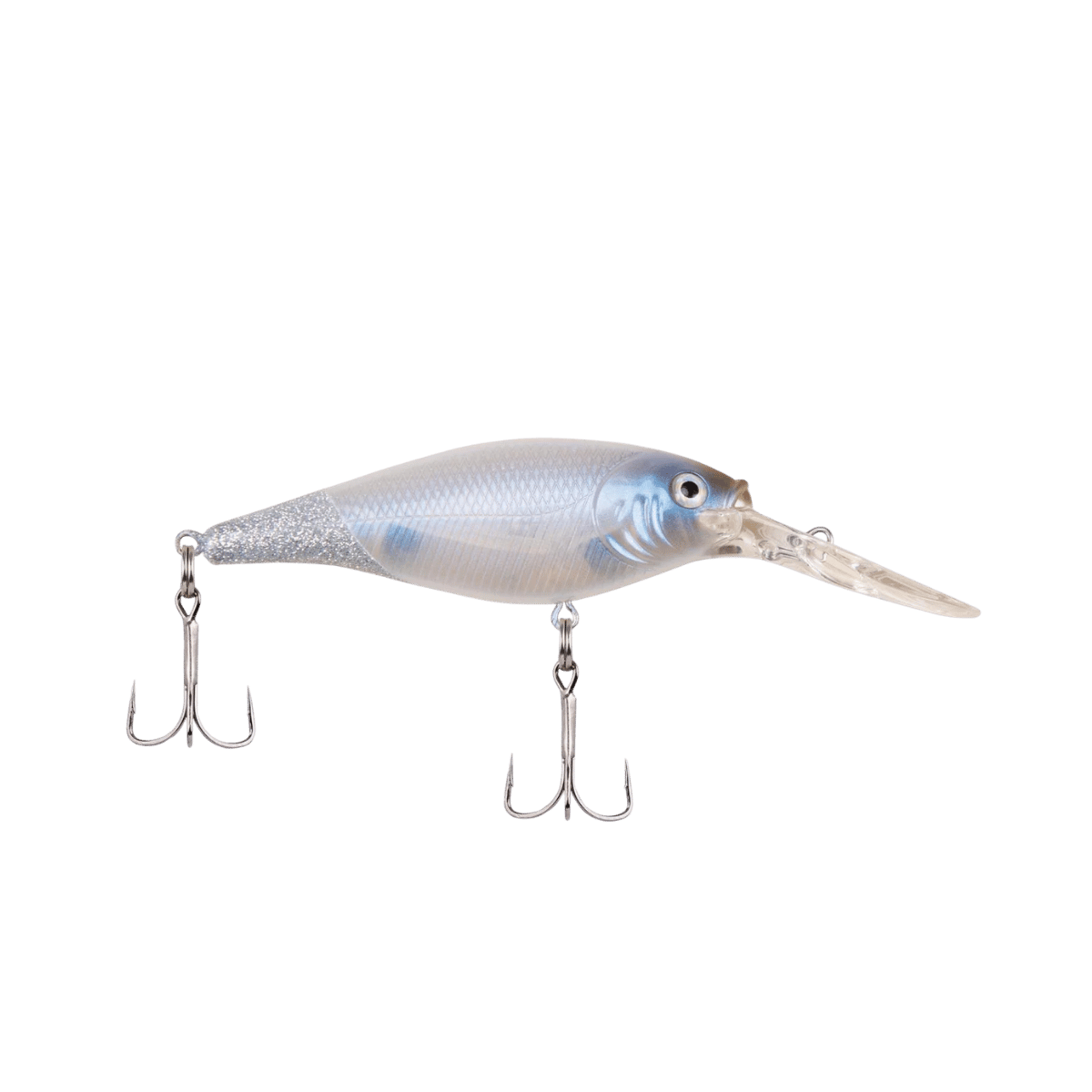 BERKLEY FLICKER SHAD 1/4OZ - 6 CM FISHING LURE - FIRETAIL GHOST GLITTER