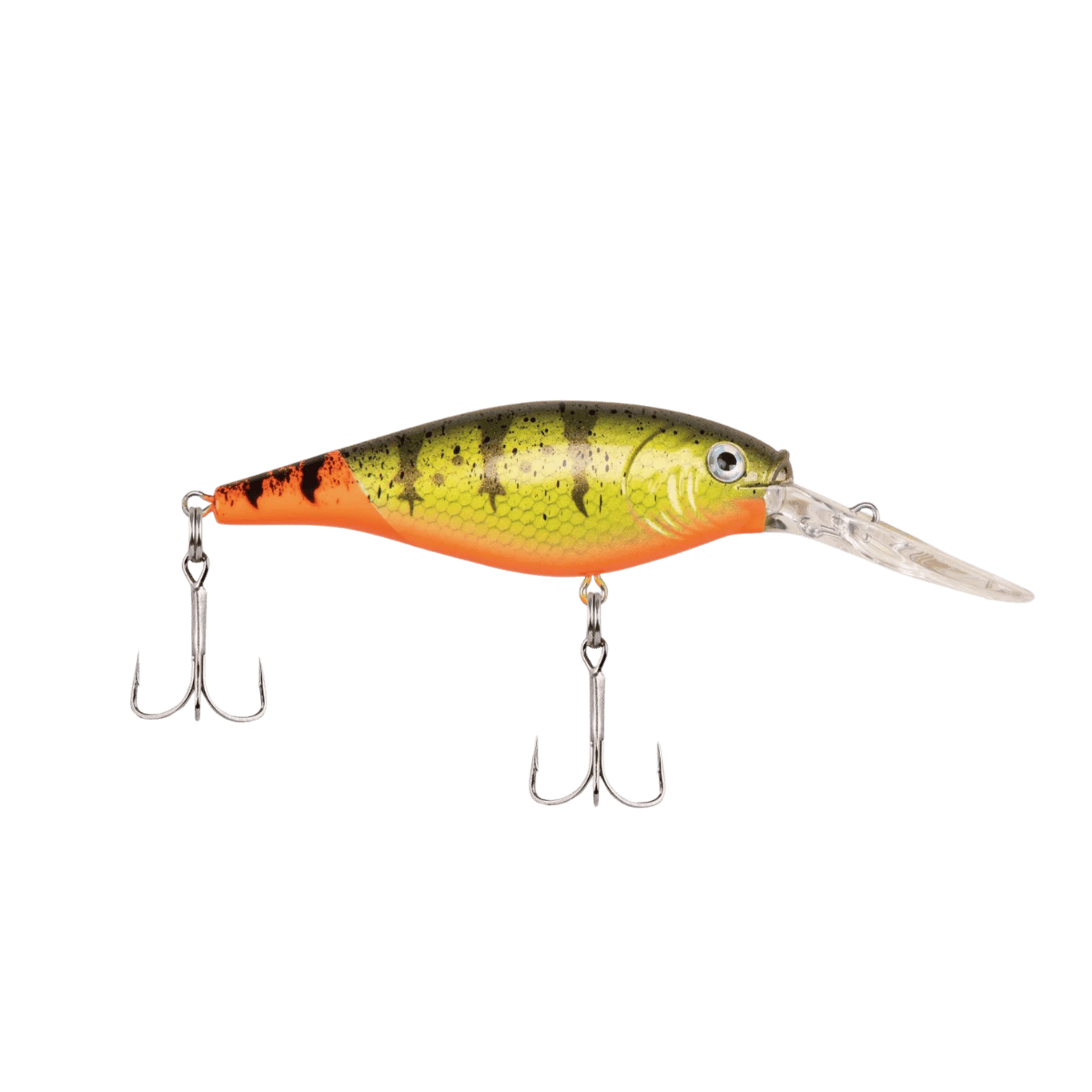 BERKLEY FLICKER SHAD 1/4OZ - 6 CM FISHING LURE - FIRETAIL HOT PERCH