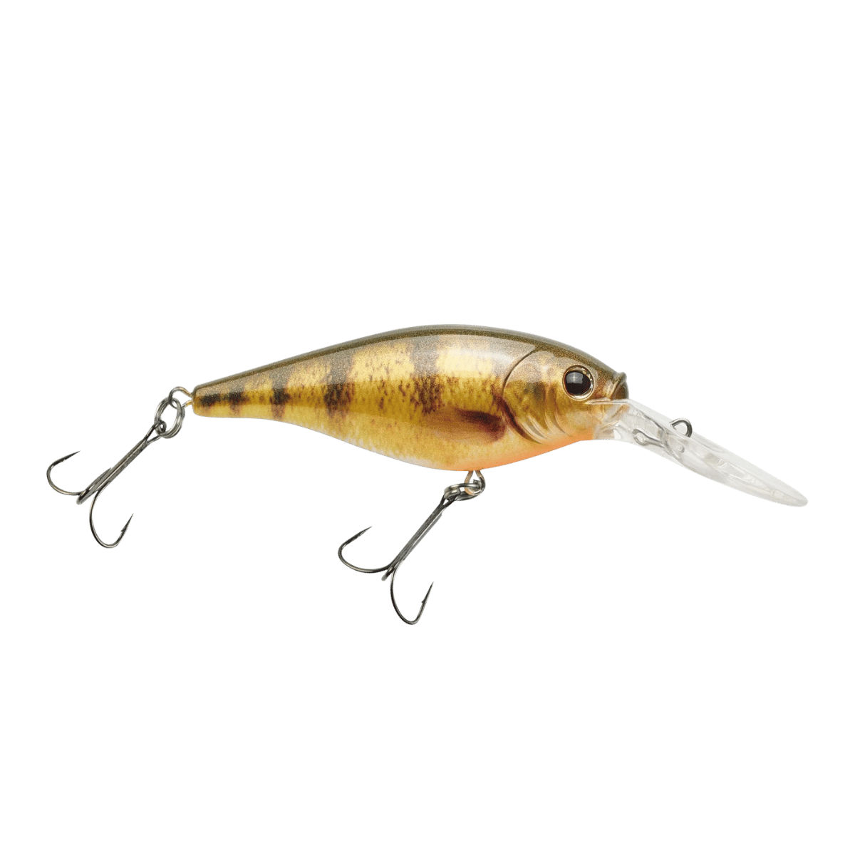 BERKLEY FLICKER SHAD 1/4OZ - 6 CM FISHING LURE - YELLOW PERCH