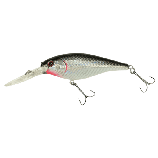 BERKLEY FLICKER SHAD 3/16OZ HARD BAIT - BLACK SILVER