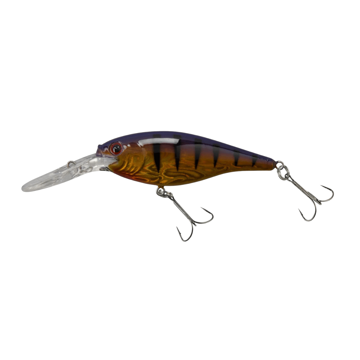 BERKLEY FLICKER SHAD 5/16OZ HARD BAITS 7CM - SLICK PURPLE BENGAL