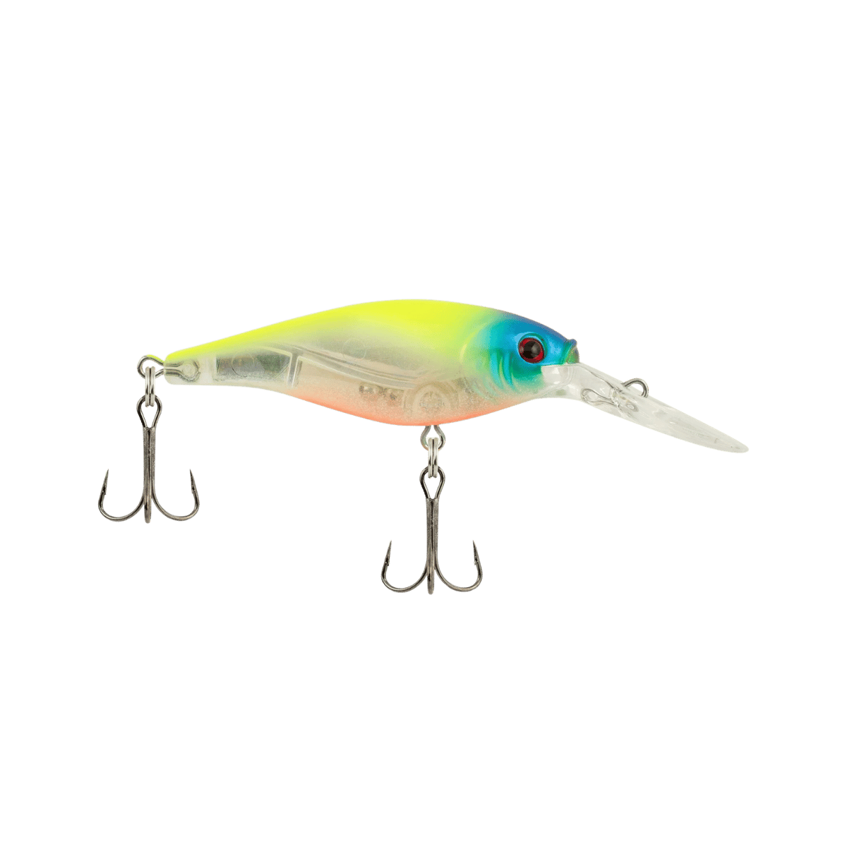 BERKLEY FLICKER SHAD 3/16OZ HARD BAITS - FLASHY CHARTREUSE