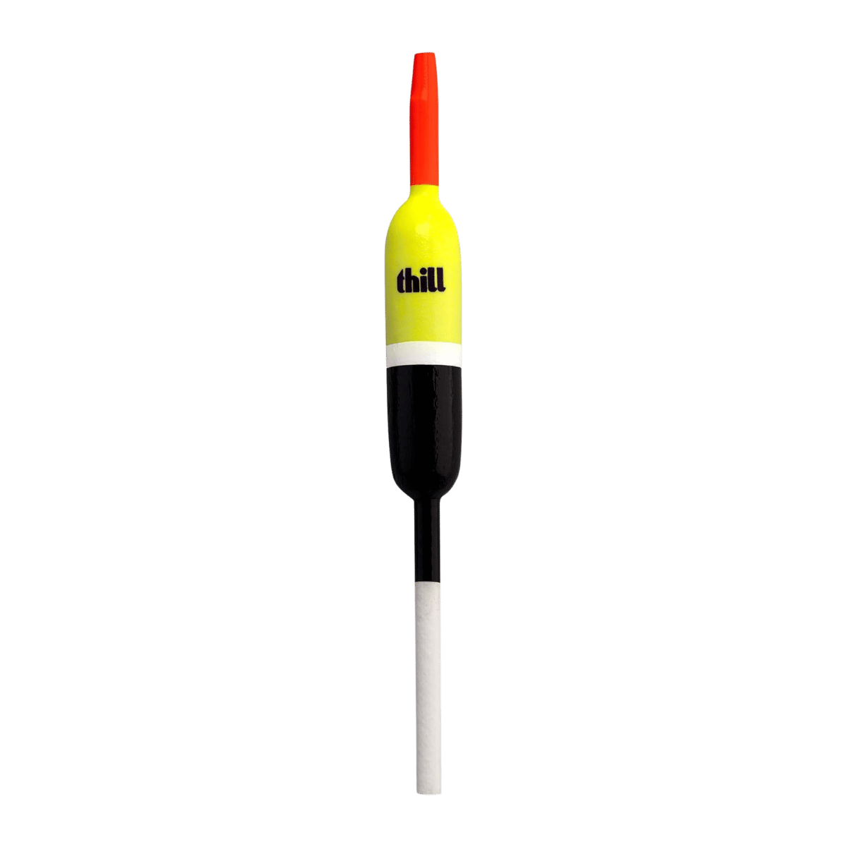 THILL NT + DAY GLOW FLOAT PENCIL - 1/2IN - CHART/BLK