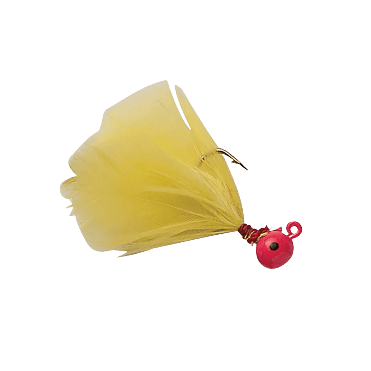 FLU FLU DOUBLE OO FLU-FLU JIG PINK YELLOW IMAGE