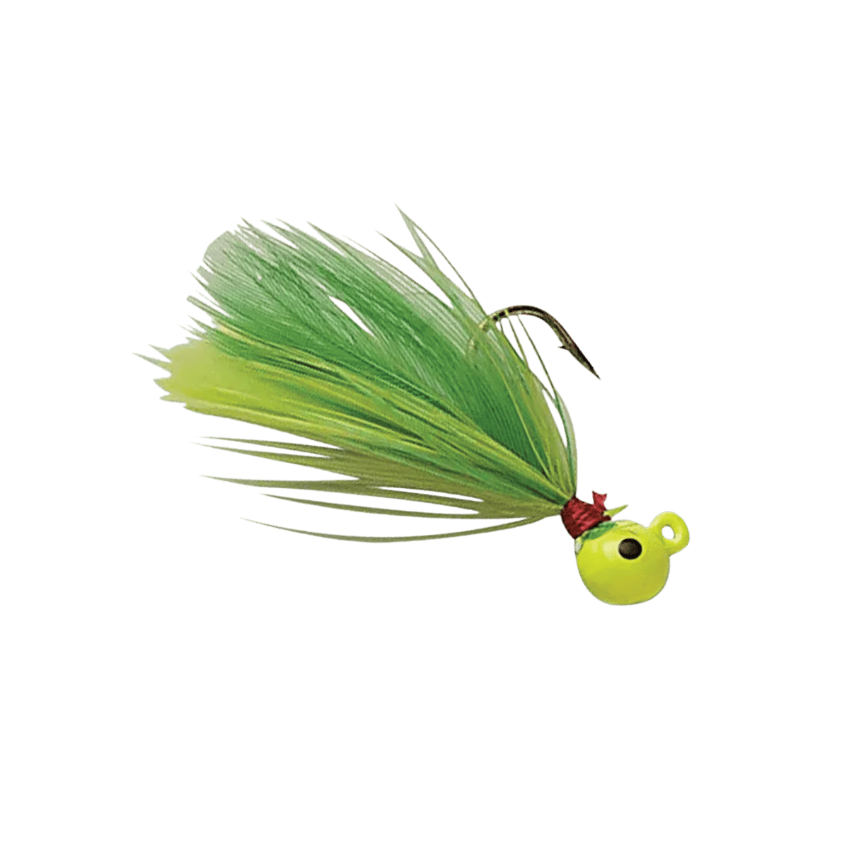 FLU FLU DOUBLE OO FLU FLU JIG 2PK CHARTREUSE LIME