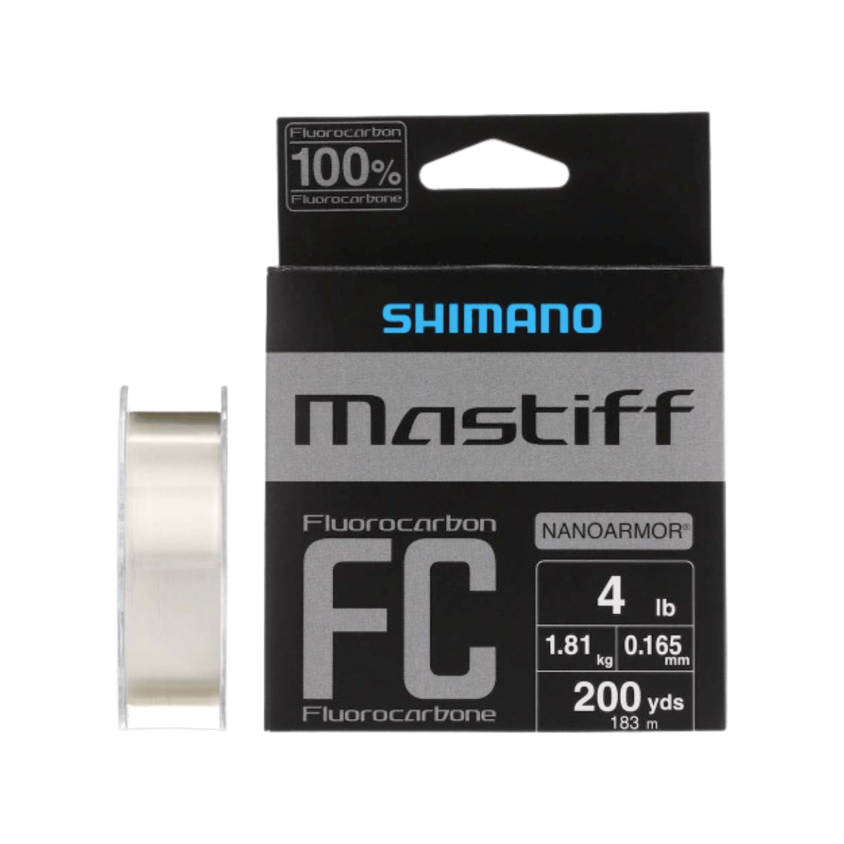 SHIMANO MASTIFF FLUOROCARBON 200YD - 4LB - CLEAR