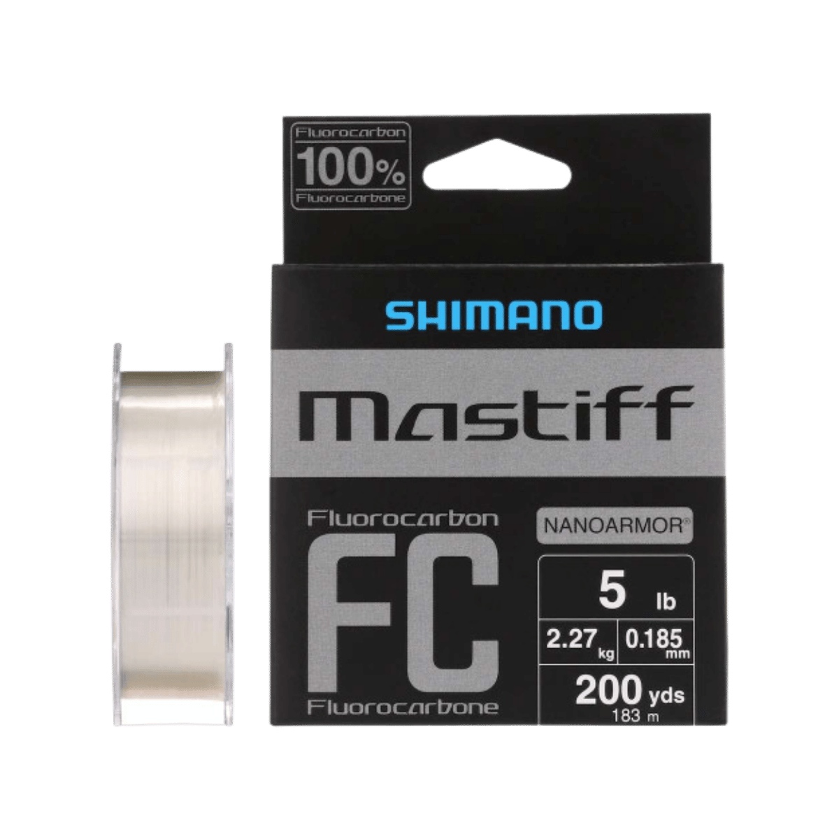 SHIMANO MASTIFF FLUOROCARBON 200YD - 5LB - CLEAR