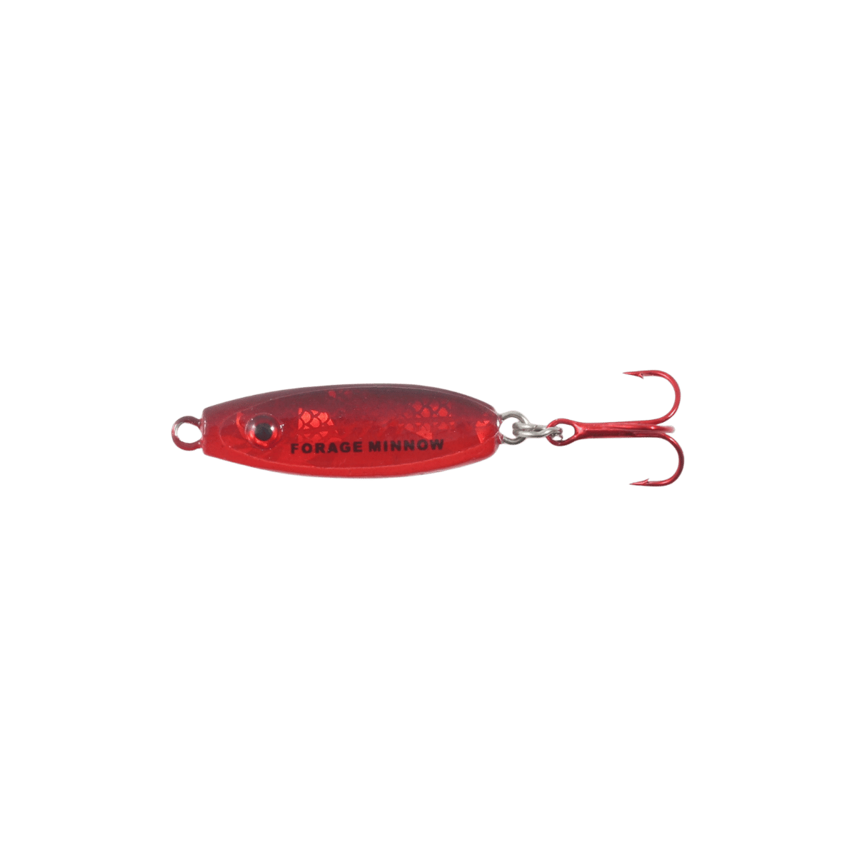 NORTHLAND FORAGE MINNOW SPOON 1/8OZ - S-GLO REDFISH