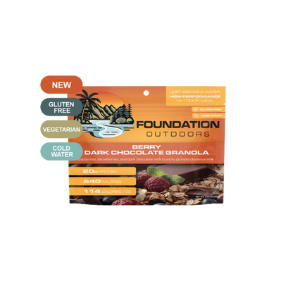 FOUNDATION OUTDOORS BERRY DARK CHOCOLATE GRANOLA IMAGE