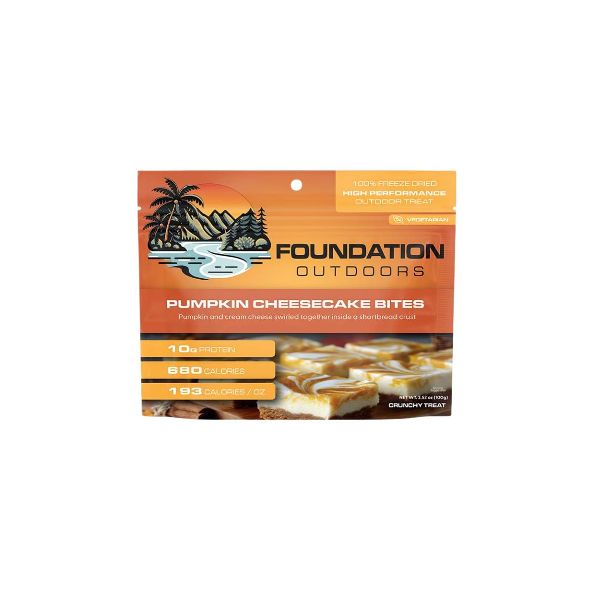 FOUNDATION OUTDOORS PUMPKIN PIE CHEESECAKE BITES IMAGE