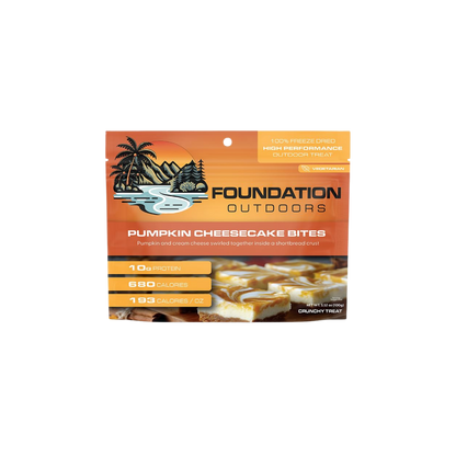 FOUNDATION OUTDOORS PUMPKIN PIE CHEESECAKE BITES IMAGE