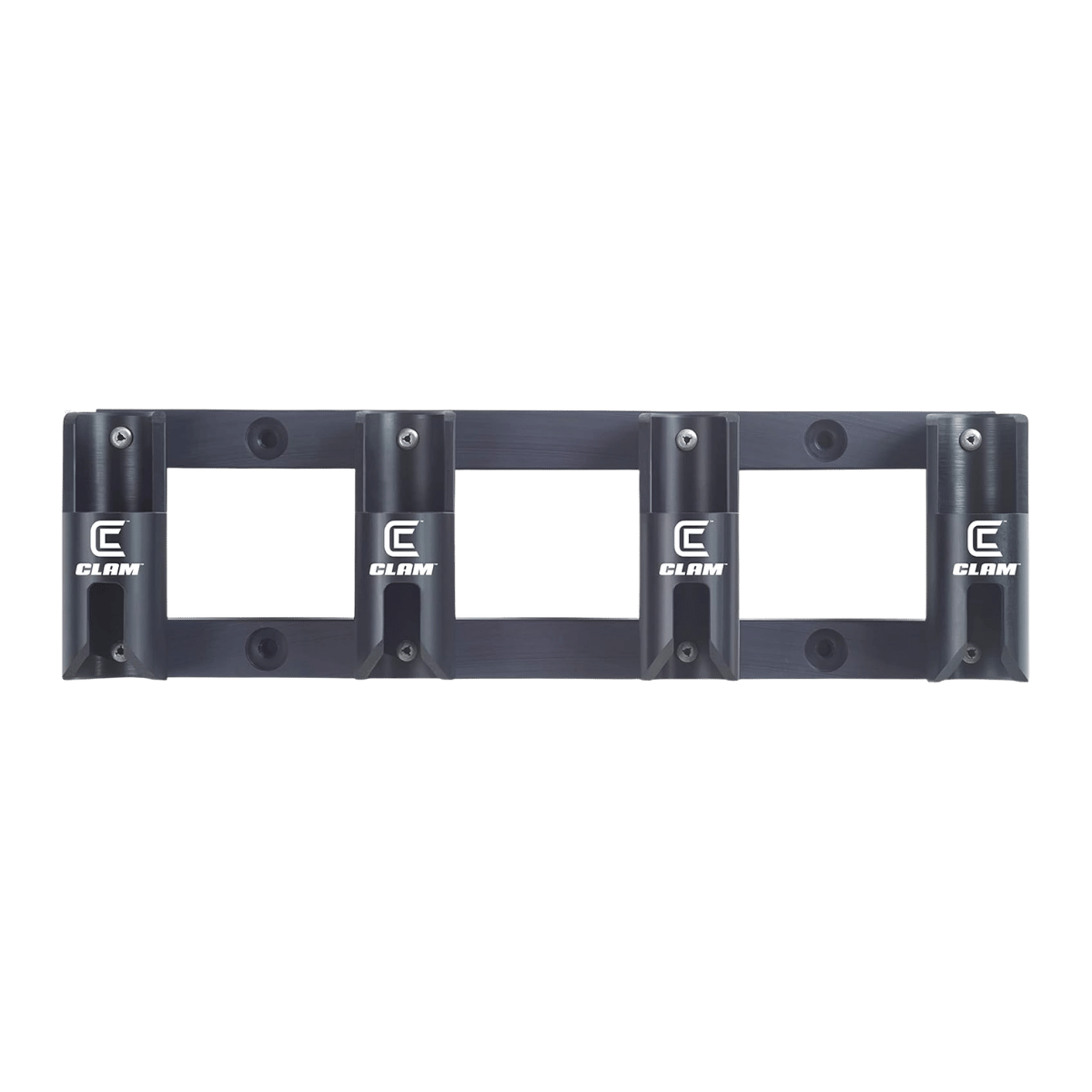 CLAM FOUR POSITION ROD HOLDER - BLACK