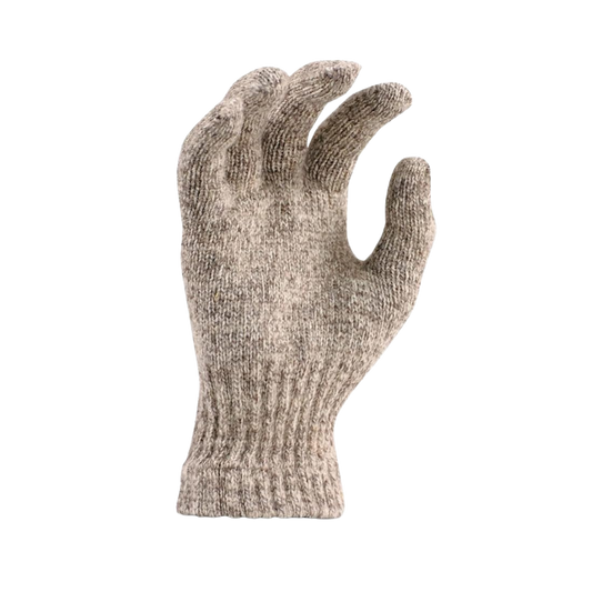 FOX RIVER MID WEIGHT  RAGG GLOVE BROWN TWEED