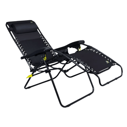 GCI OUTDOOR FREEFORM ZERO GRAVITY LOUNGER - BLACK