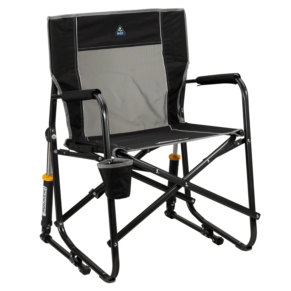 GCI OURDOOR FREESTYLE ROCKER - BLACK_FRONT SIDE ANGLE