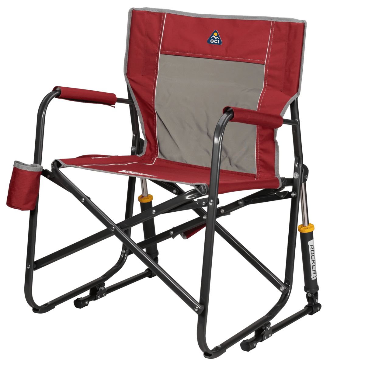 GCI OUTDOOR FREESTYLE ROCKER - CINNAMON_FRONT SIDE VIEW