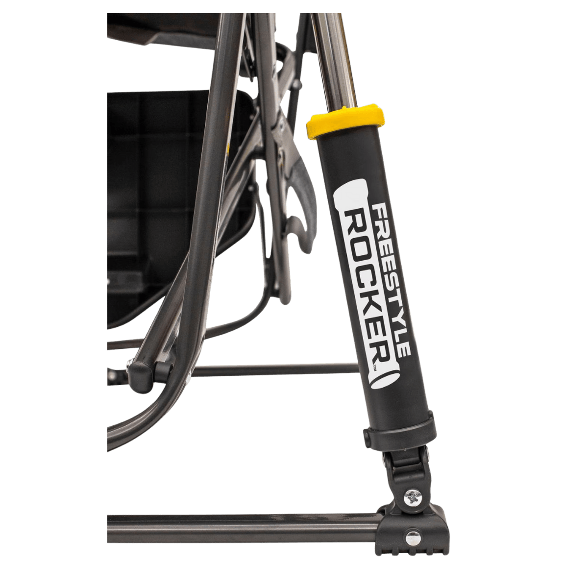 GCI OUTDOOR FREESTYLE ROCKER™ WITH SIDE TABLE - HEATHERED PWTER - VARIANT
