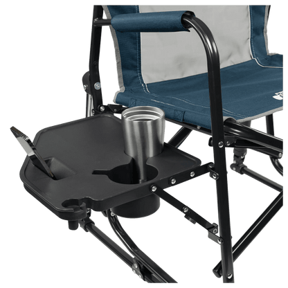 GCI OUTDOOR FREESTYLE ROCKER™ WITH SIDE TABLE - HEATHERED INDIGO-SIDE TABLE