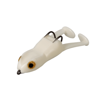 FROG FACTORY RIBBIT TOP TOAD RIGGED 2PK WHITE