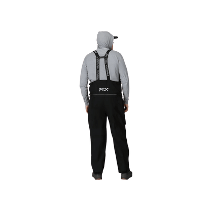 FROGG TOGGS FTX ELITE BIB - BLACK - BACK VIEW