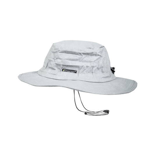 FROGG TOGGS WATERPROOF ADJ BUCKET HAT - CLOUD GRAY