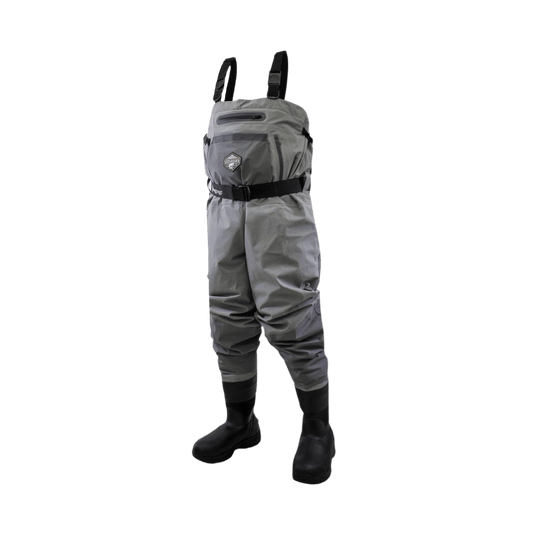 FROGG TOGGS STEELHEADER LUG SOLE BOOTFOOT REG  - GRAY - FRONT VIEW