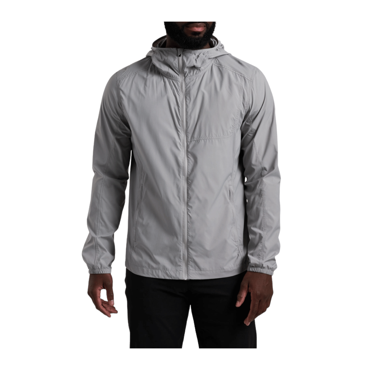 KUHL MEN'S DRIFTR FULL ZIP SHIRT - CONCRETE GREY