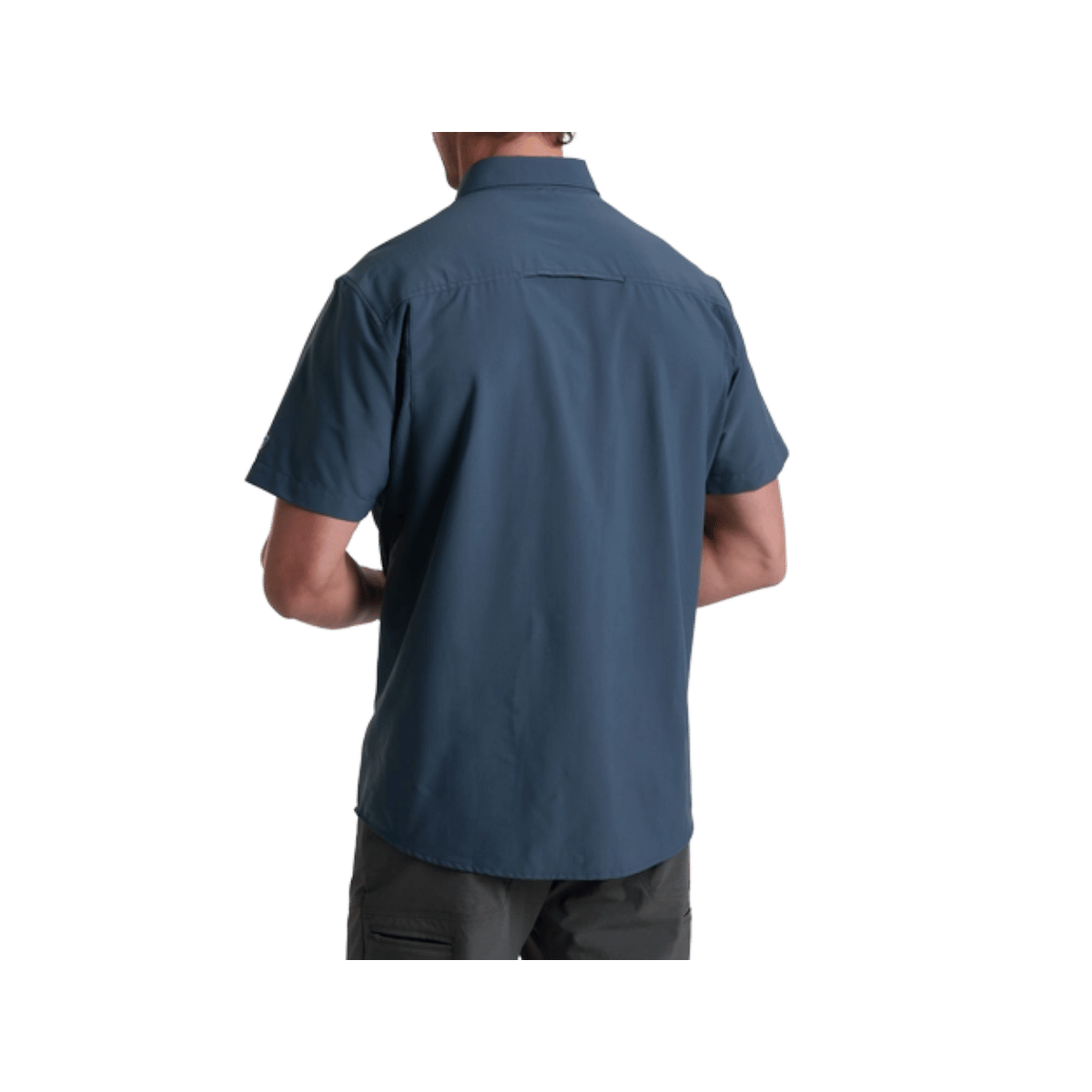 KUHL MEN'S FUSE SHORT SLEEVE - PIRATE BLUE - BACK