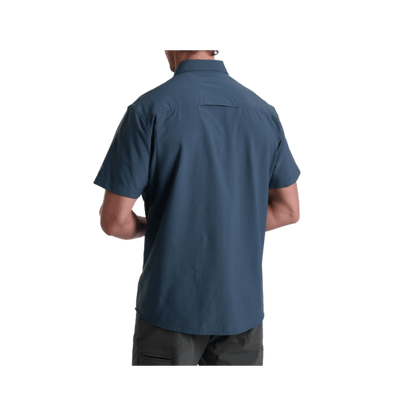 KUHL MEN'S FUSE SHORT SLEEVE - PIRATE BLUE - BACK