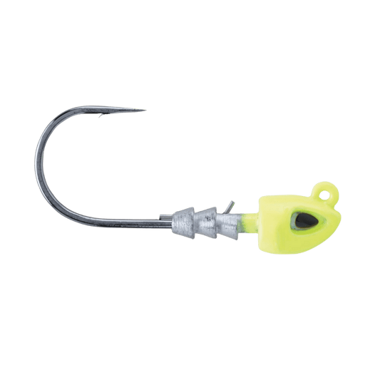 BERKLEY FUSION19 SWIMBAIT JIGHEAD FISHING LURE 1/4 OZ - CHARTREUSE