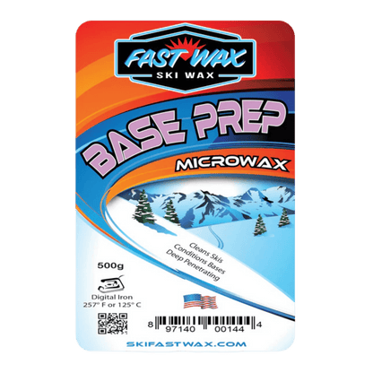 FAST WAX BASE PREP SHOP BAR 500G  - FRONT/PACKAGING VIEW