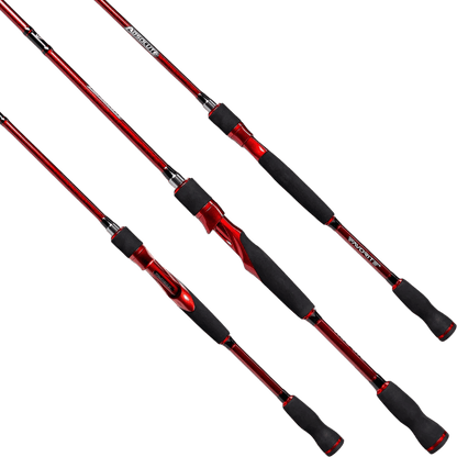 FAVORITE FISHING USA ABSOLUTE SPINNING ROD - HAND HELD VIEW