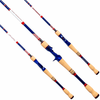 FAVORITE FISHING USA DEFENDER CASTING ROD - HAND HELD ANGLES