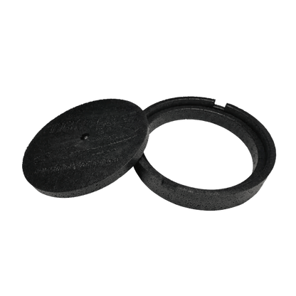 Finicky Fooler Hole Cover with ring separated from each other