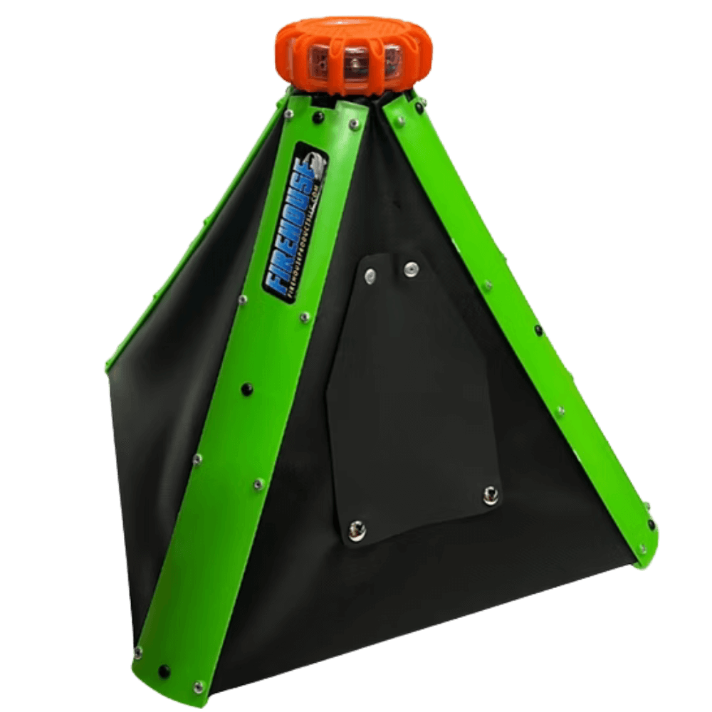 FIREHOUSE LIGHTED TIP-UP - GREEN