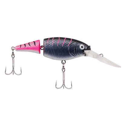 Berkley Flicker Shad® Jointed - Firetail MF Black Cougar