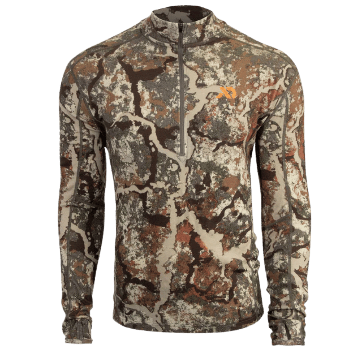 FIRST LITE KILN QUARTER ZIP - SPECTER - FRONT VIEW