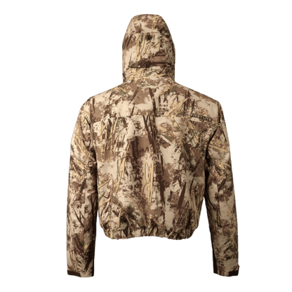 FIRST LITE MIGRATOR WADER JACKET - TYPHA - BACK VIEW