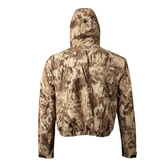 FIRST LITE MIGRATOR WADER JACKET - TYPHA - BACK VIEW