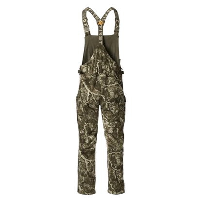 FIRST LITE MEN'S PHASE BIB - SPECTER - BACK VIEW