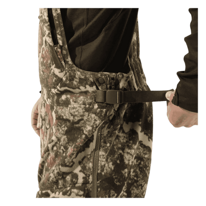 FIRST LITE MEN'S PHASE BIB - SPECTER - CLOSER SIDE VIEW