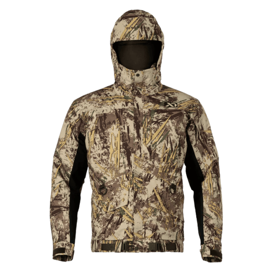 FIRST LITE REFUGE PARKA - TYPHA -- FRONT VIEW